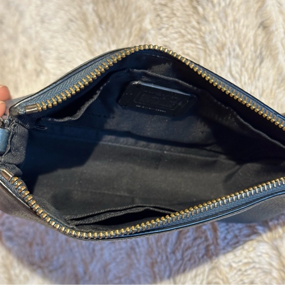 Coach Nolita with tea rose flowers and studs. Gunmetal hardware. - Picture 8 of 10